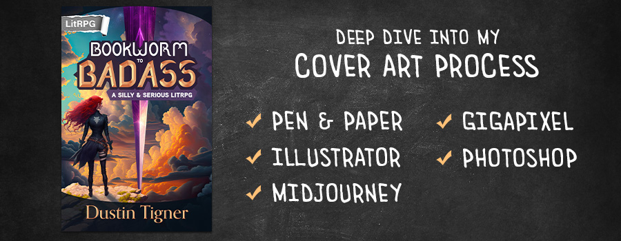 Designing Bookworm to Badass's Cover banner